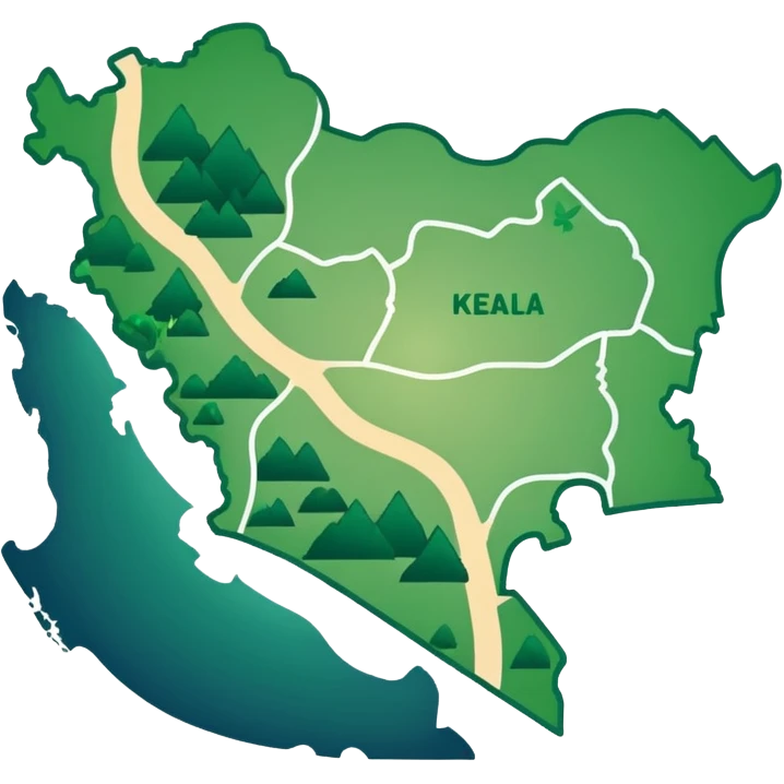 Kerala map shape emoji emoji