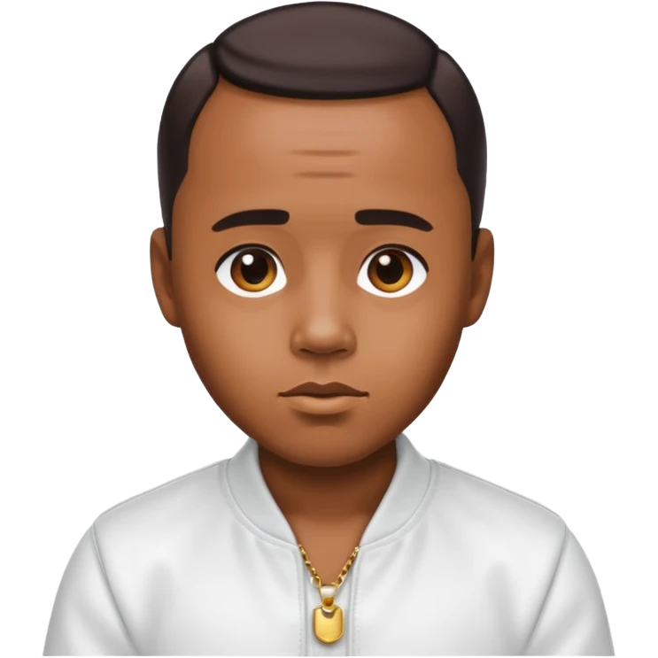 Make an emoji of Diddy with baby oil and white clothes emoji