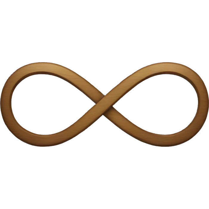 infinity sign emoji