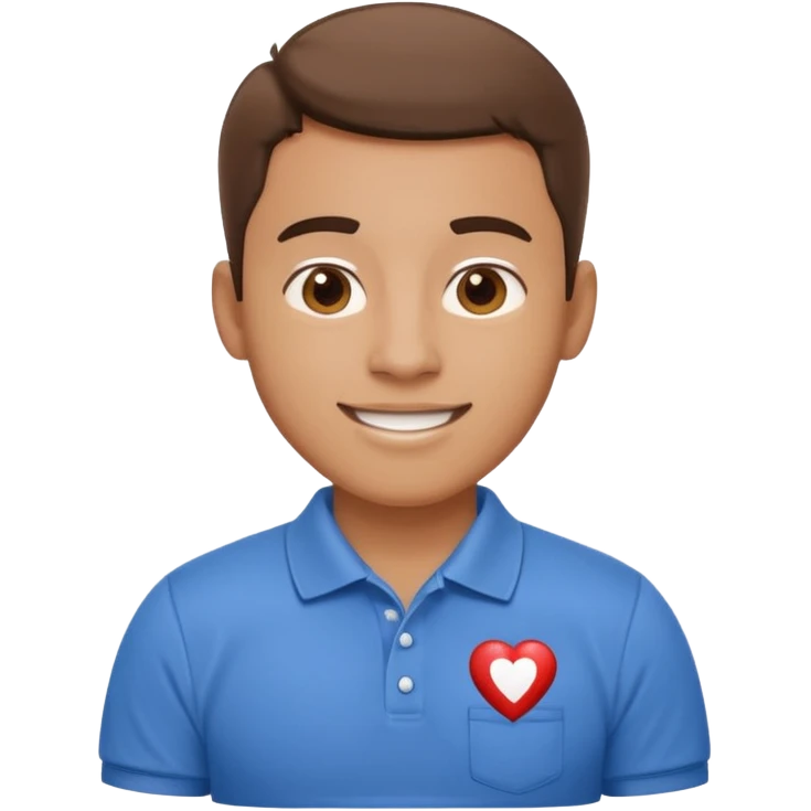 CPR instructor that looks happy emoji