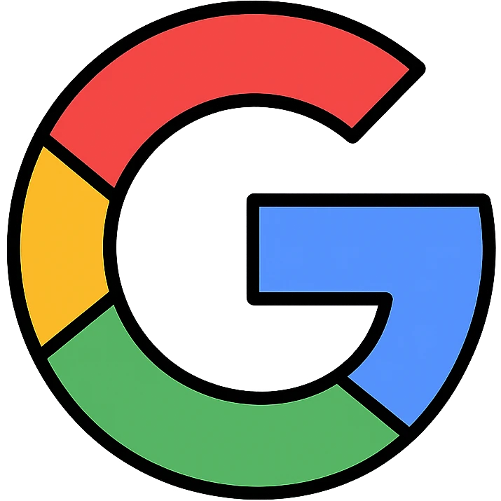 google logo icon in color emoji