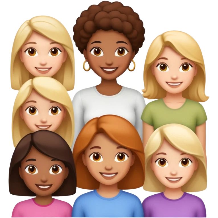 Natural girls emoji