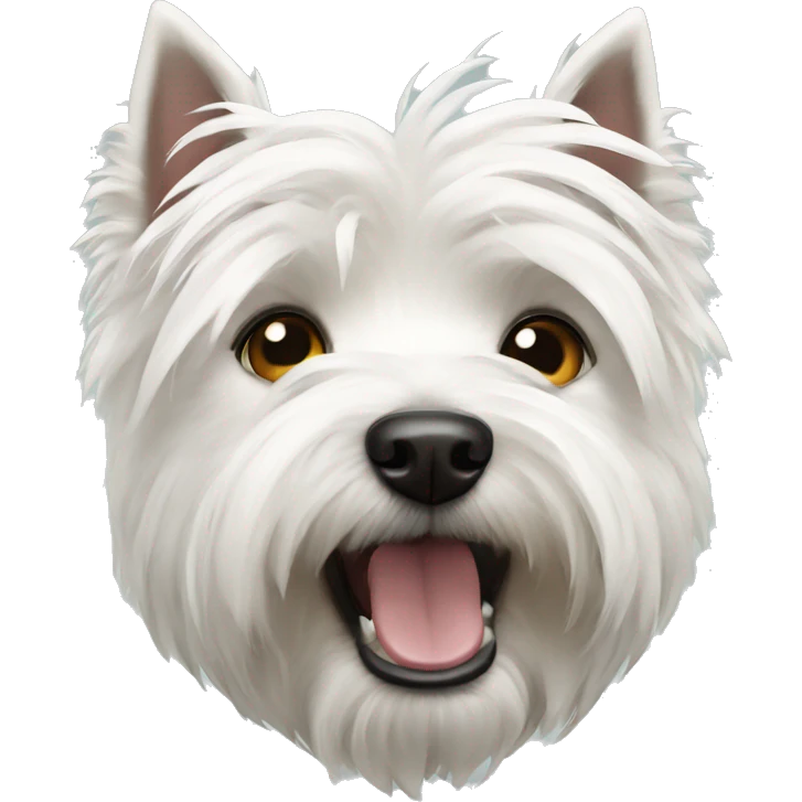 west highland terrier  emoji