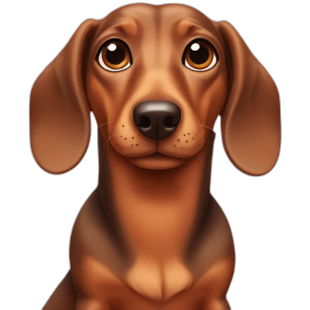 daschund emoji