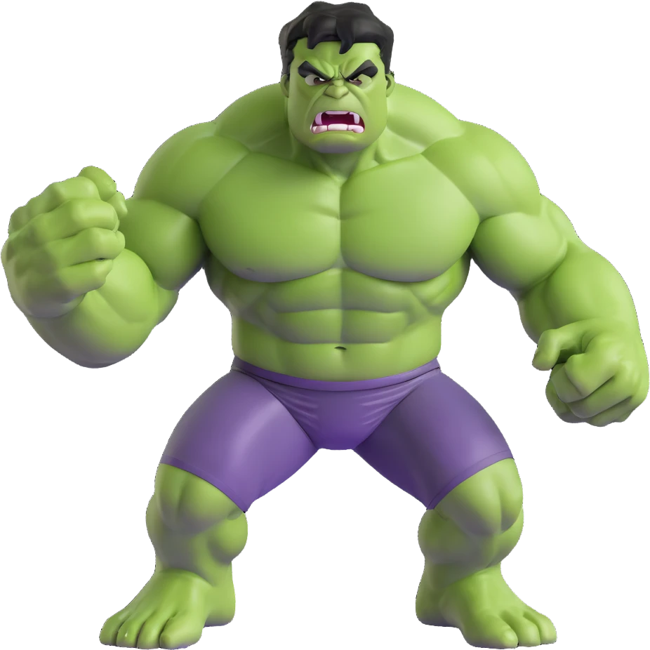 hulk superhero green angry emoji