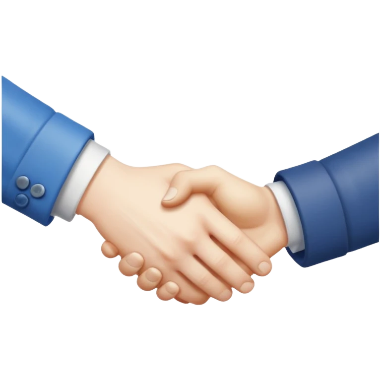 shaking hand emoji