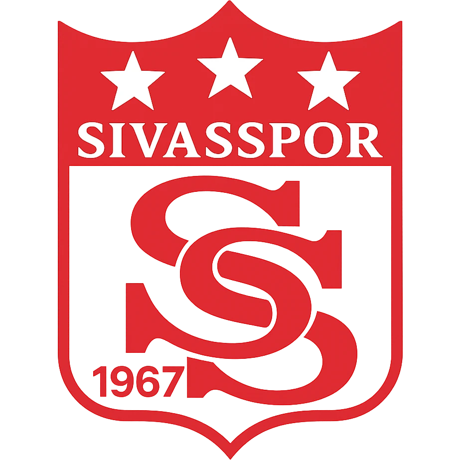Convert this logo into an Apple style emoji with red and white colors, maintaining the shield shape and modern lines, with no background. emoji