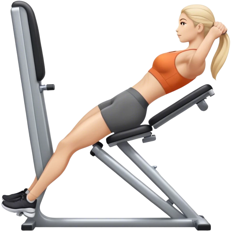 side-view triceps-machine exercise emoji