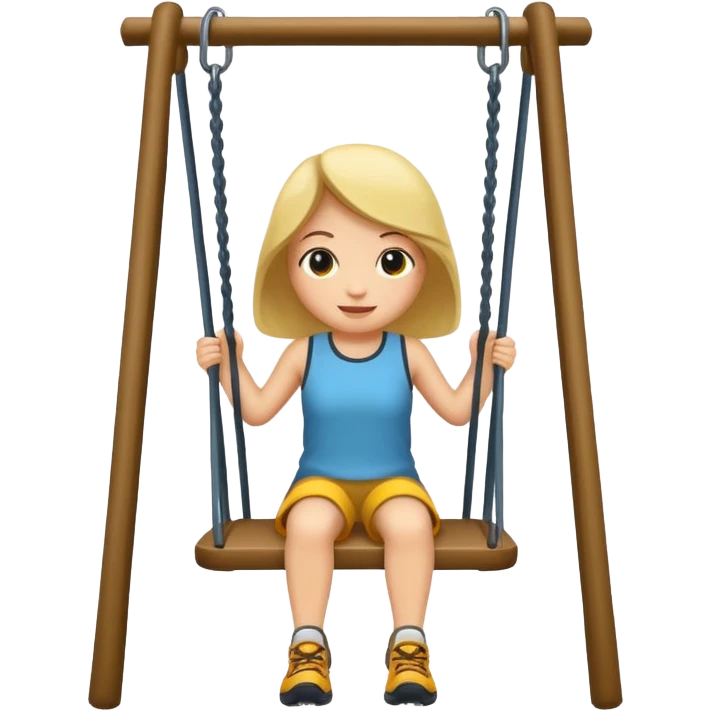 swing hike emoji
