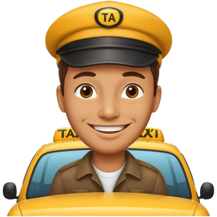 now i want a taxi driver emoji