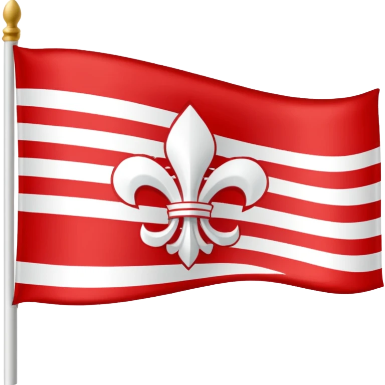 Drapeau de la Vendée  emoji