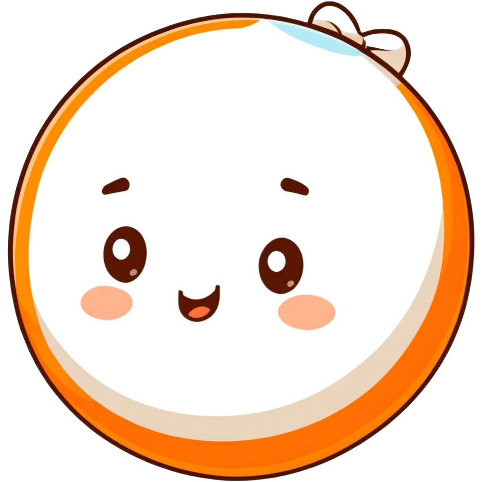 cute pastel blue soft baby ball toy emoji