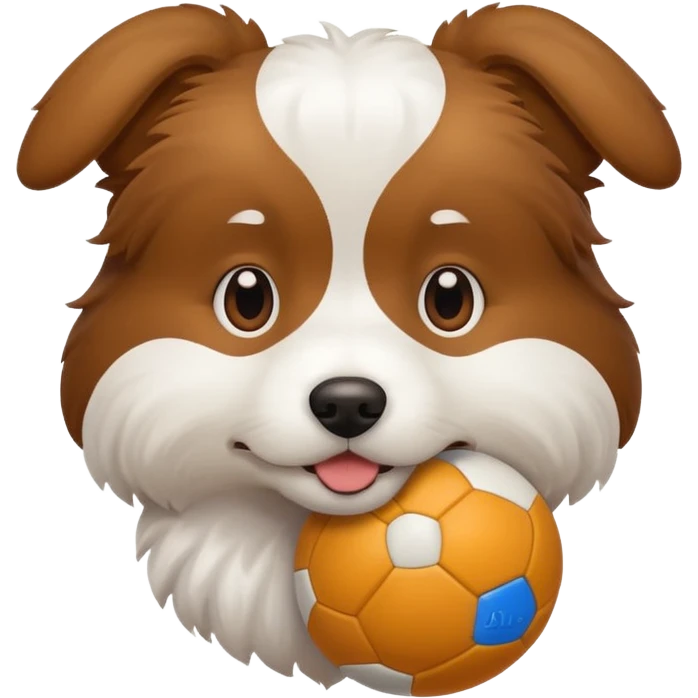 Dog with ballToy emoji