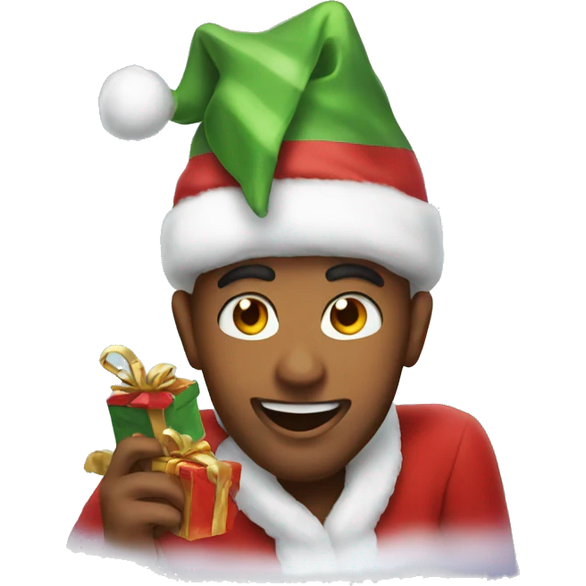 Christmas magic emoji