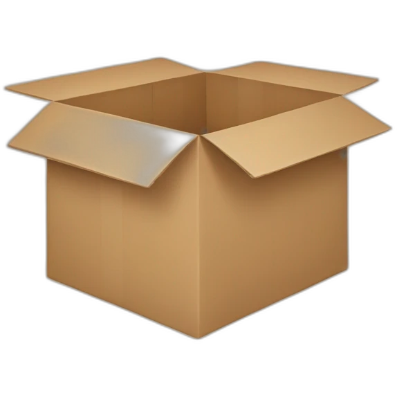 cardboard box emoji