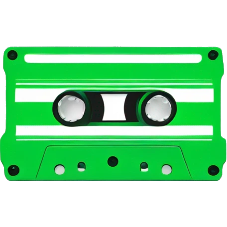 green mix tape emoji