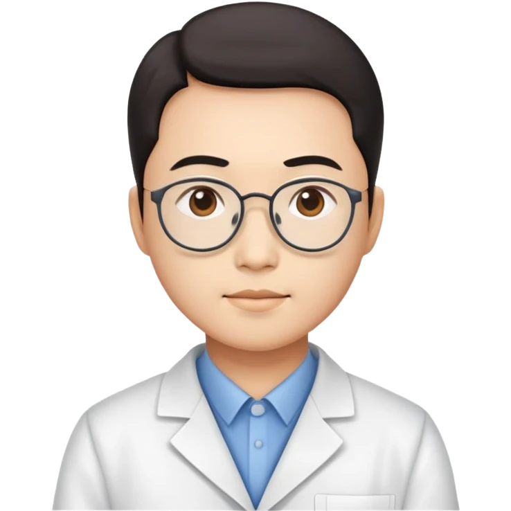 Chinese scientist super realistic  emoji