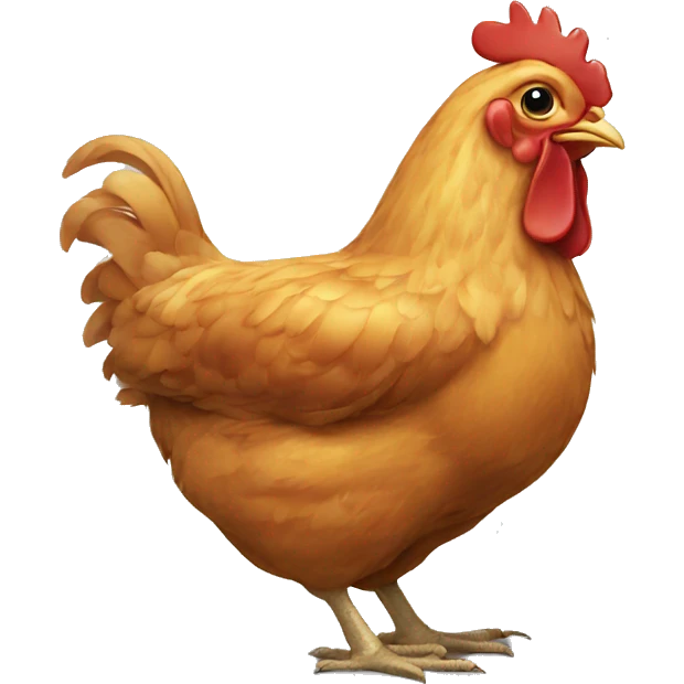 chicken emoji