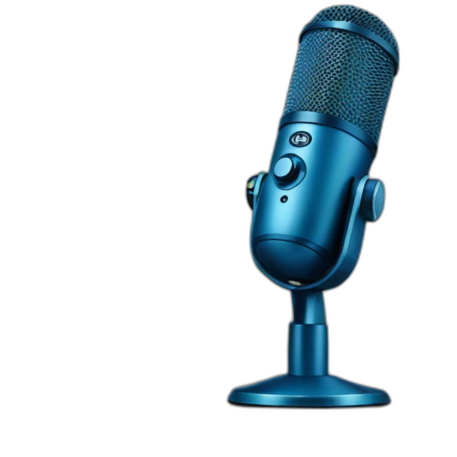 blue yeti microphone emoji