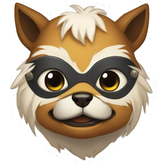 Cute Masked Animal by griffsnuff emoji