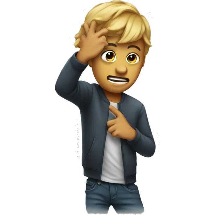 Dabbing face  emoji