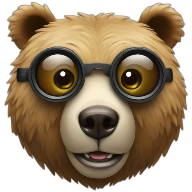 Bear use camera emoji