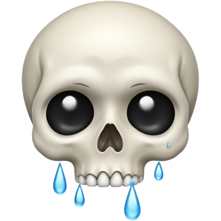 crying skull emoji