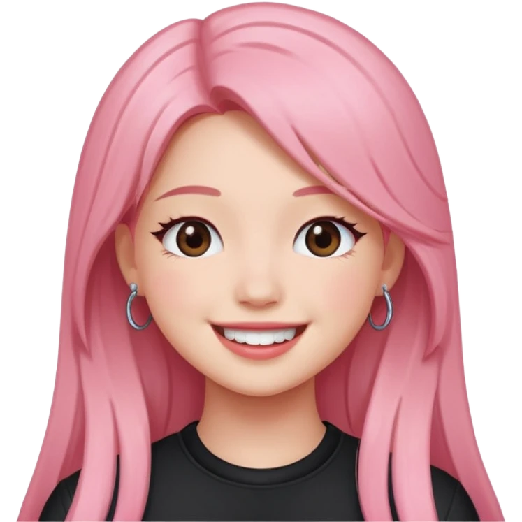Rosè-BLACKPINK APT emoji