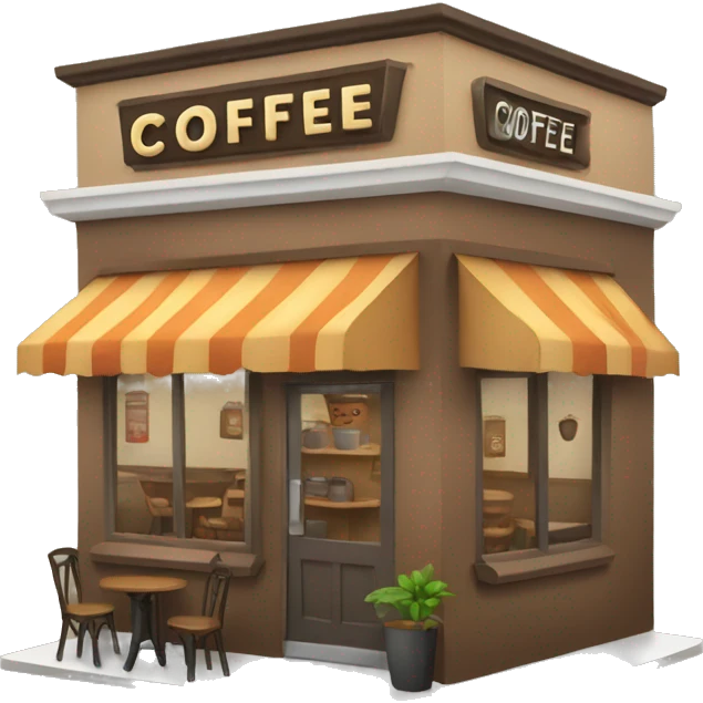 Coffee shop  emoji