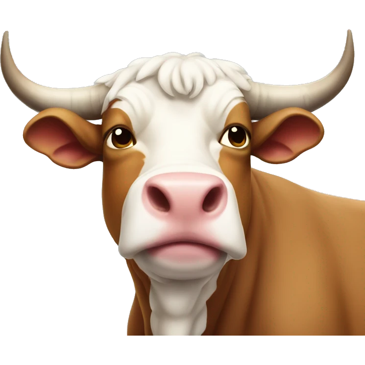 Full body Brahma bull  emoji