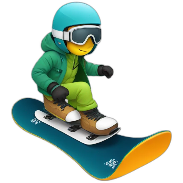 snowboard emoji