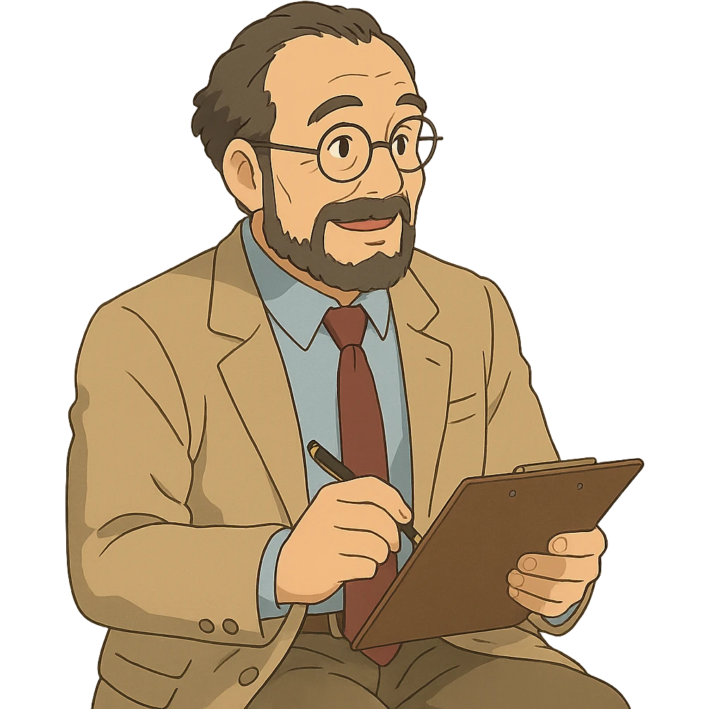 ghibli style psychiatrist emoji