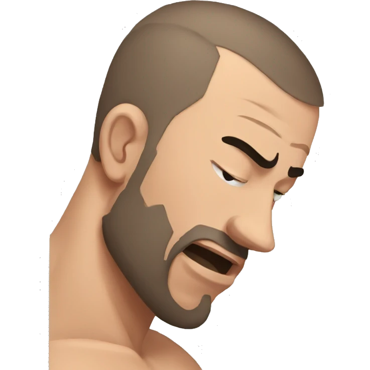 mma fighter holding his head emoji