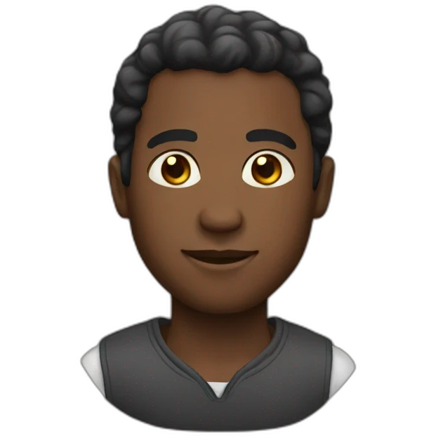 BLACK MAN emoji