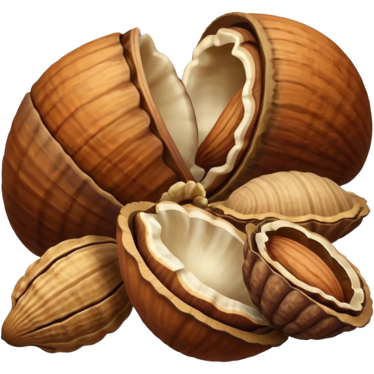 nuts with shell emoji