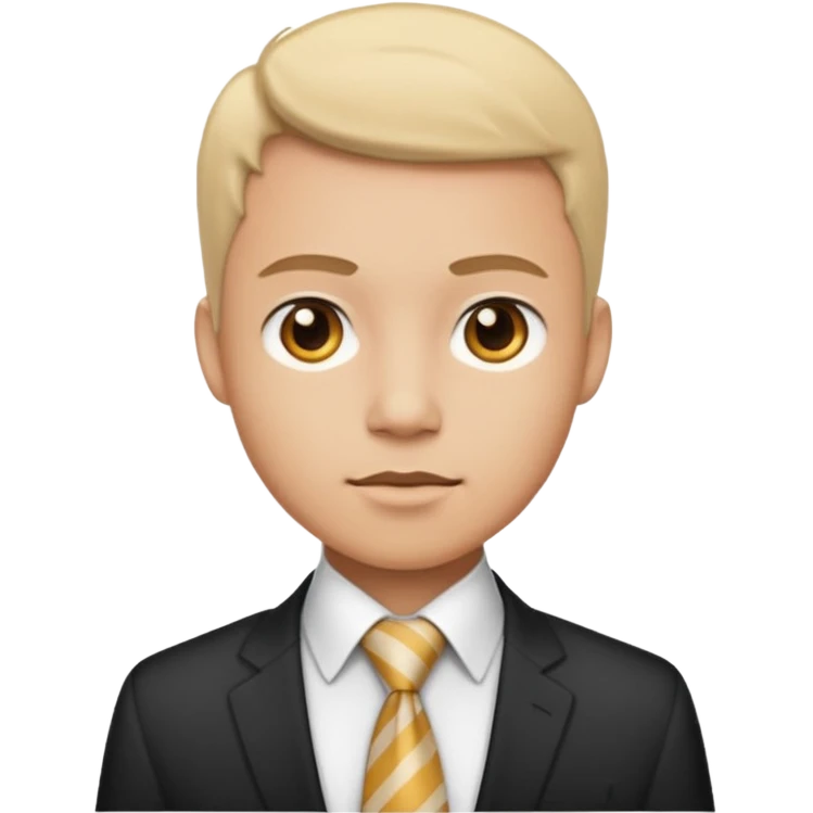 Wearing white shirt and tie   emoji