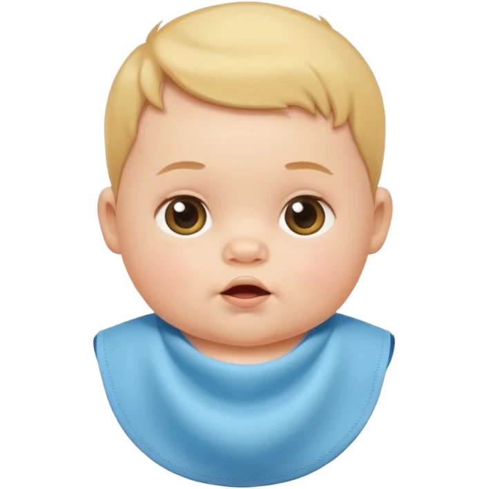 baby with bib emoji