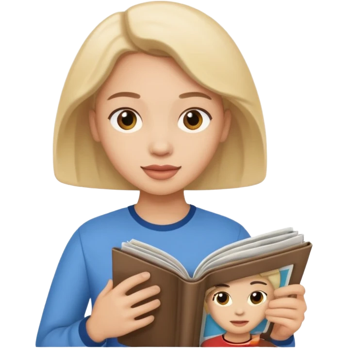 Testemunha de jeová com revista emoji
