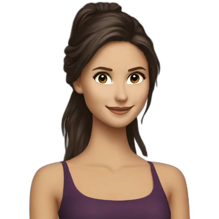 nina dobrev emoji