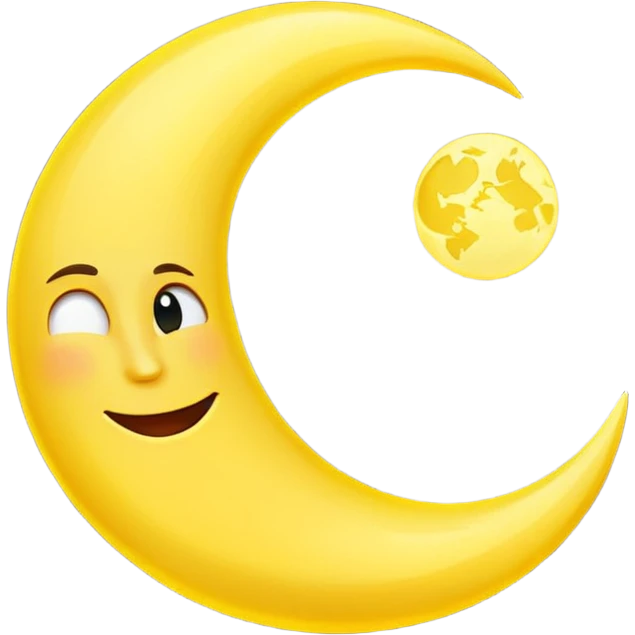 crescent emoji