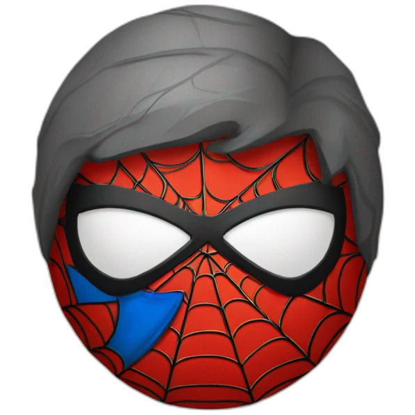 Spiderman-qui-rigole emoji