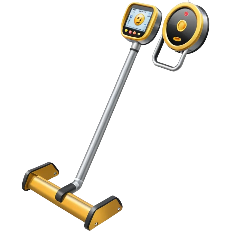 Realistic metal detector like a minelab emoji