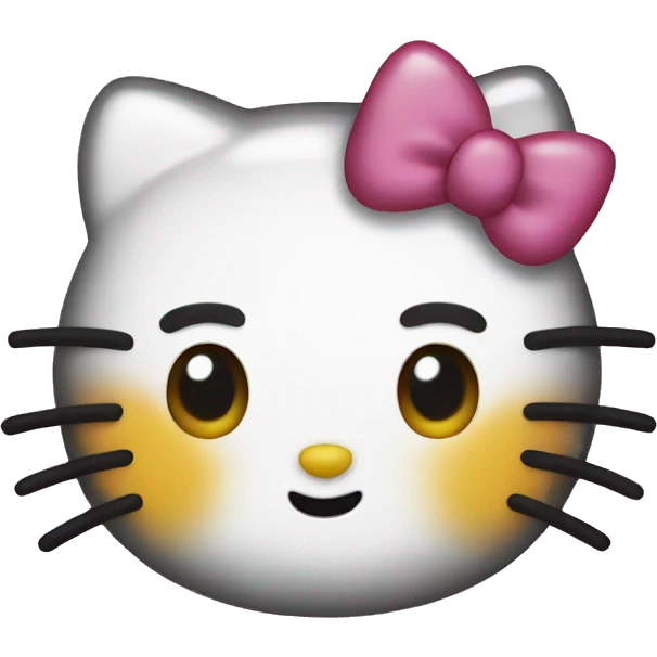 Hello kitty emoji