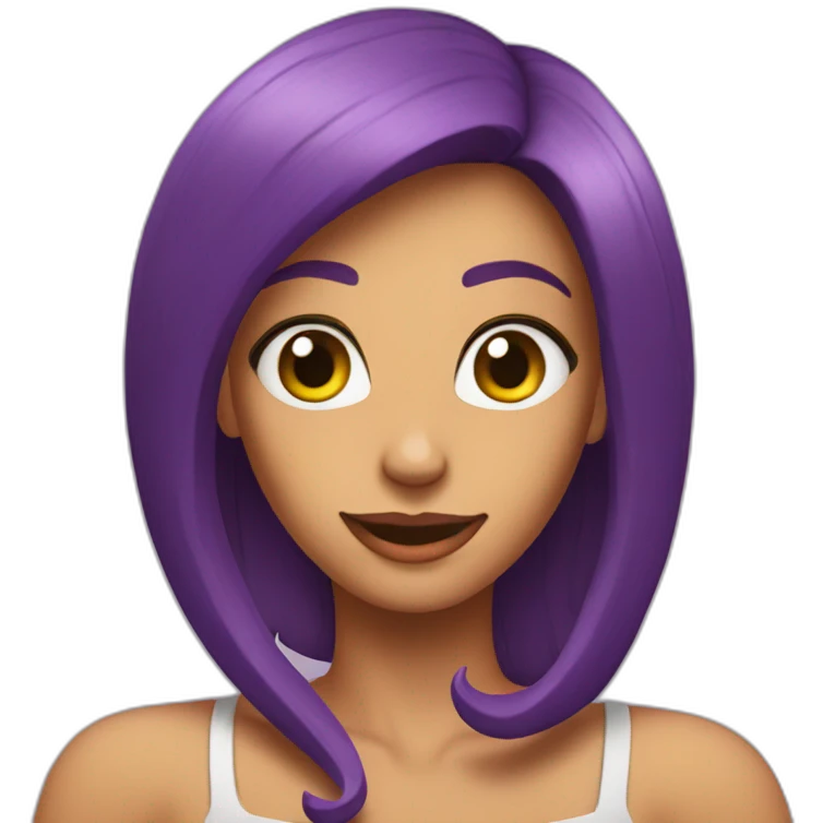 Leela selfie emoji