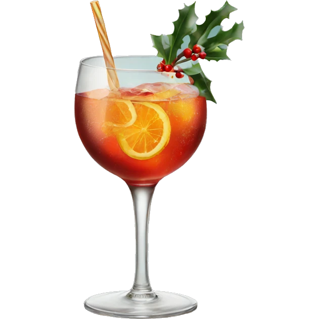 Christmas Spritz emoji