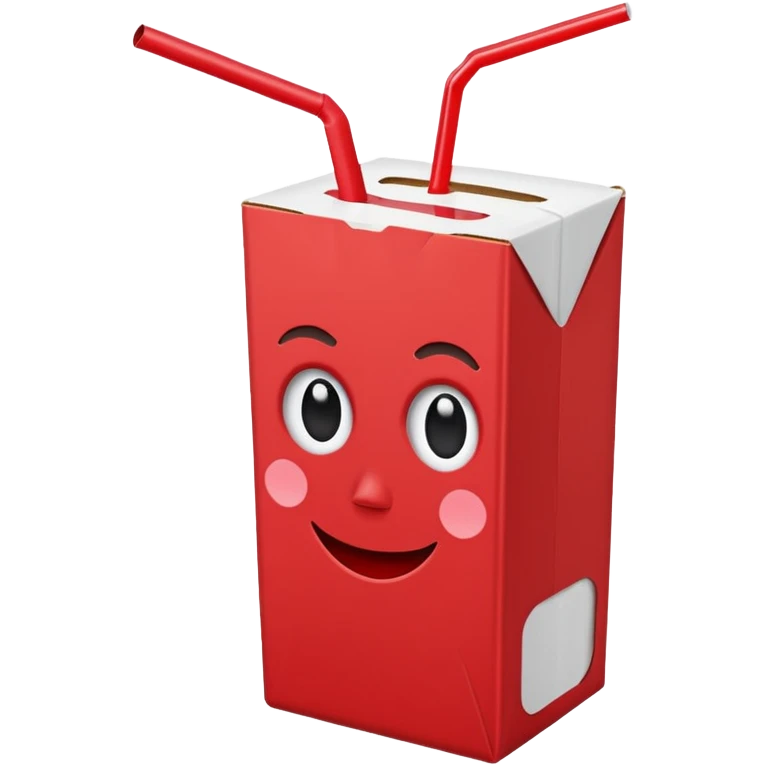 Juice Box RED emoji
