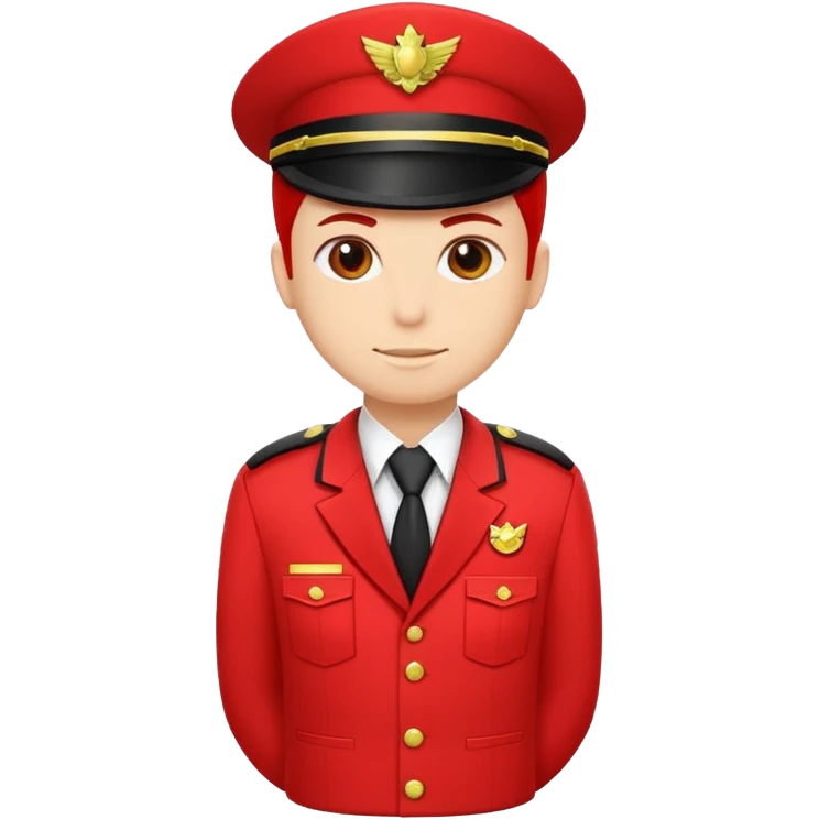 no dollar sign icon, professional representation symbol. No cash or money concept, a red uniform bar emoji