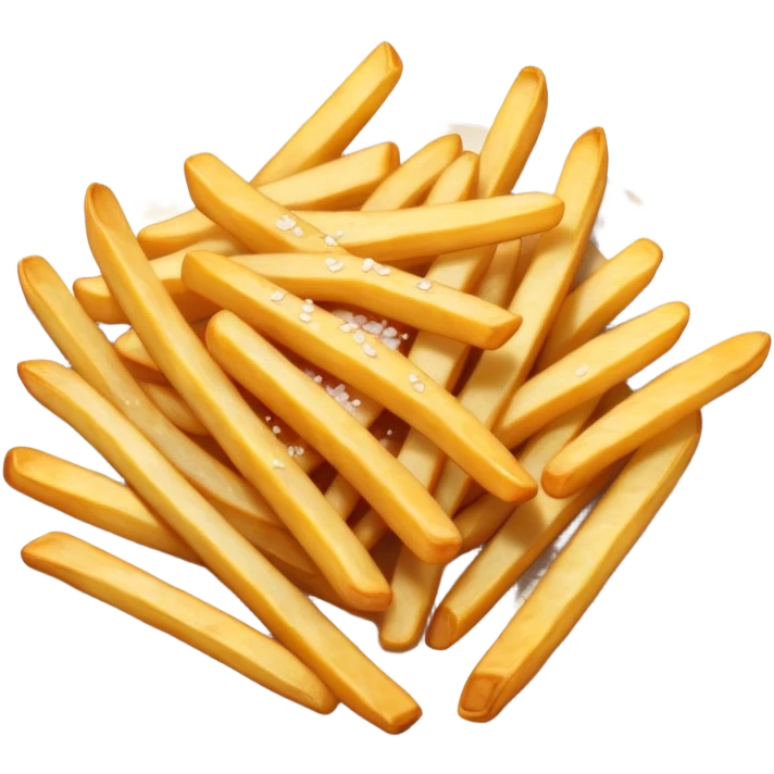 Fries on a plate  emoji