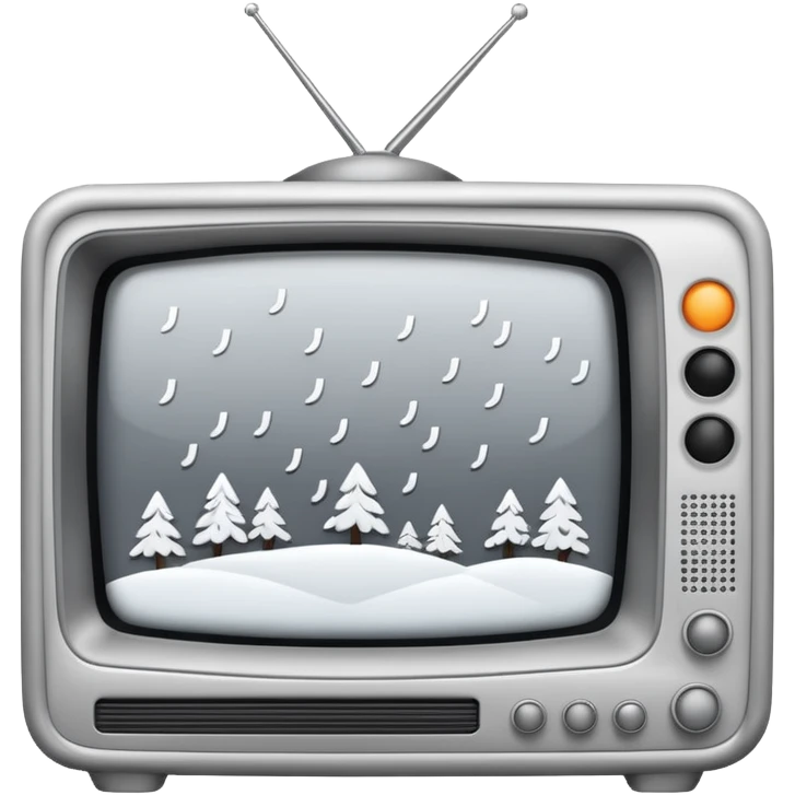 television static(snowy) emoji