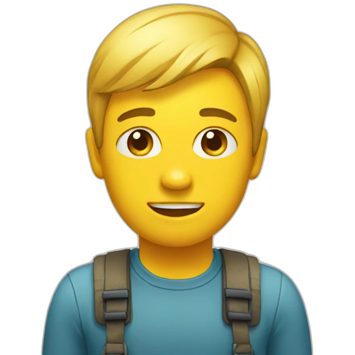 Emoji with back water emoji